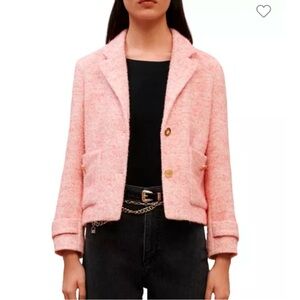 Maje Vanello Cropped Blazer